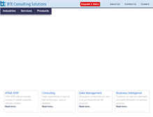 Tablet Screenshot of btec-solutions.com